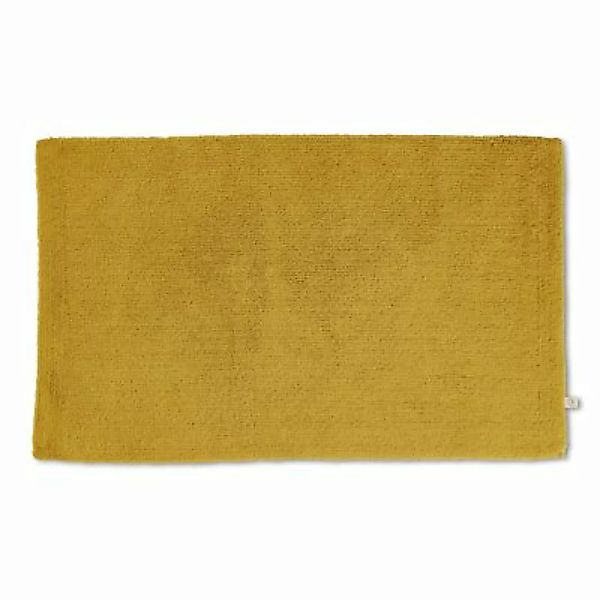 Rhomtuft Badteppich Pur gold - 348 Badematten gelb Gr. 60 x 100 günstig online kaufen