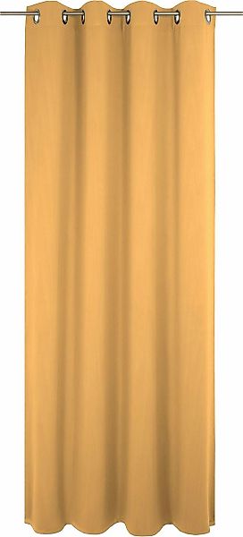 Adam Vorhang "Uni Collection light" Ösen 1 Stk. tlg. aus 100% Bio-Baumwolle günstig online kaufen