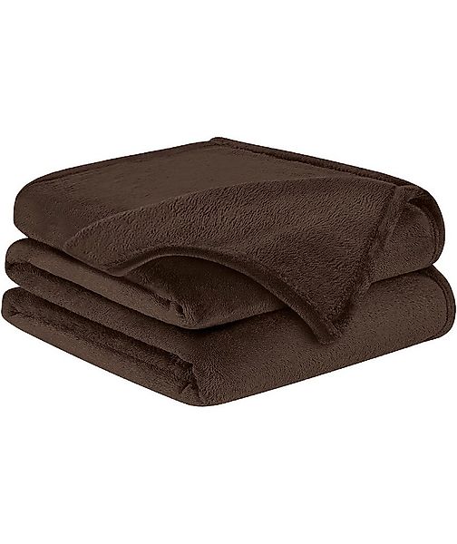 Wohndecke Flauschige Kuscheldecke, weiche Fleecedecke, Sofa Überwurfdecke, günstig online kaufen