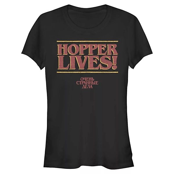 Netflix - Stranger Things - Logo Hopper - Frauen T-Shirt günstig online kaufen