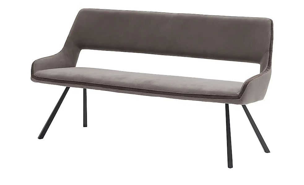 Esszimmerbank mit Metallgestell Jenala ¦ braun ¦ Maße (cm): B: 155 H: 90 T: günstig online kaufen