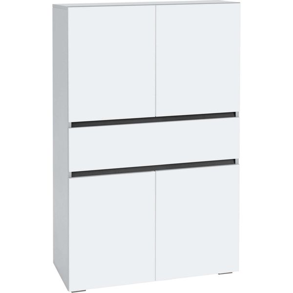 Home affaire Midischrank "Wisla" mit 4 Türen & 1 Schublade, Breite 76 cm, H günstig online kaufen