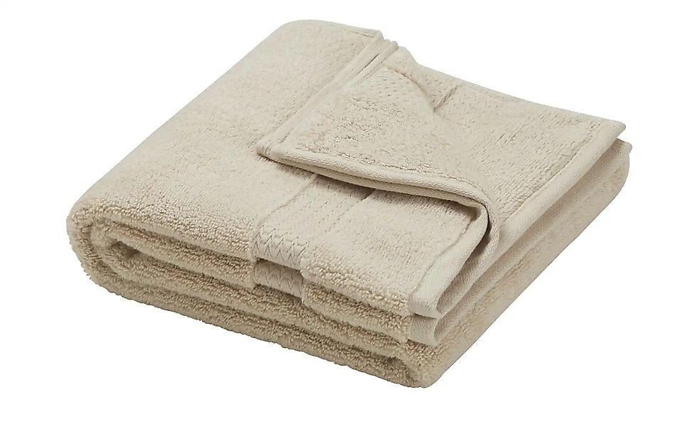 Como Green Handtuch  Kuschel Wuschel Neu ¦ beige ¦ Maße (cm): B: 50 Badtext günstig online kaufen