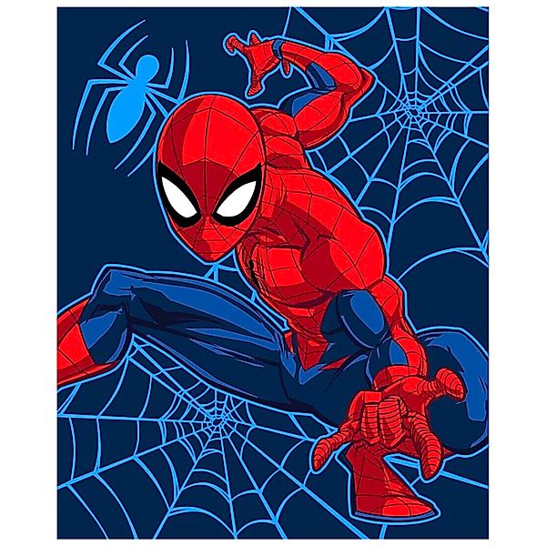 Kinderdecke MARVEL, Spiderman, Flanelldecke weiche Kuscheldecke günstig online kaufen