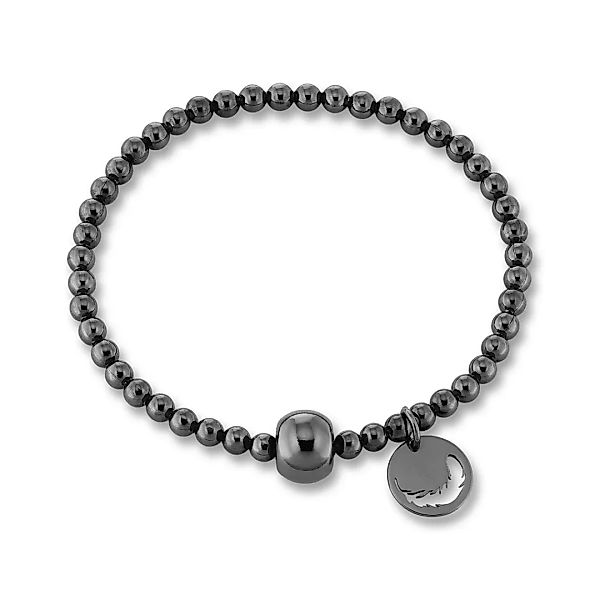 ONE ELEMENT Silberarmband "Feder Armband aus 925 Silber Ø 54,0 mm mit Gummi günstig online kaufen