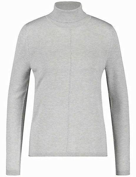 GERRY WEBER Rundhalspullover Softer Rollkragenpullover mit Armschlitzen günstig online kaufen