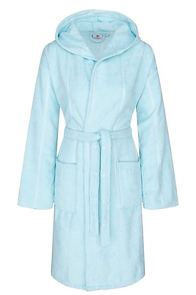 Just2little Bademantel Baumwoll-langarm Bademantel mit Kapuze - OEKO-TEX® Z günstig online kaufen