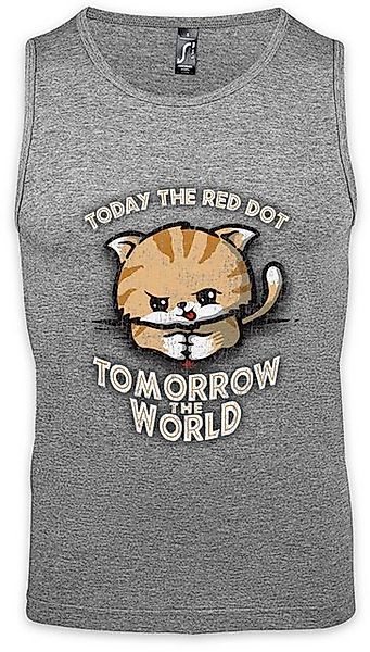 Urban Backwoods Tanktop Today The Red Dot Ärmelloses T-Shirt Meow Cats Cat günstig online kaufen