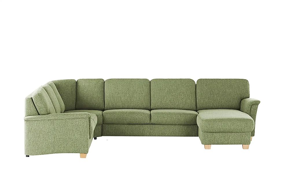 smart Wohnlandschaft  Valencia ¦ grün ¦ Maße (cm): B: 341 Polstermöbel > So günstig online kaufen