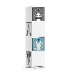 Vicco Bücherregal, Weiß, 35.2 x 141.5 günstig online kaufen