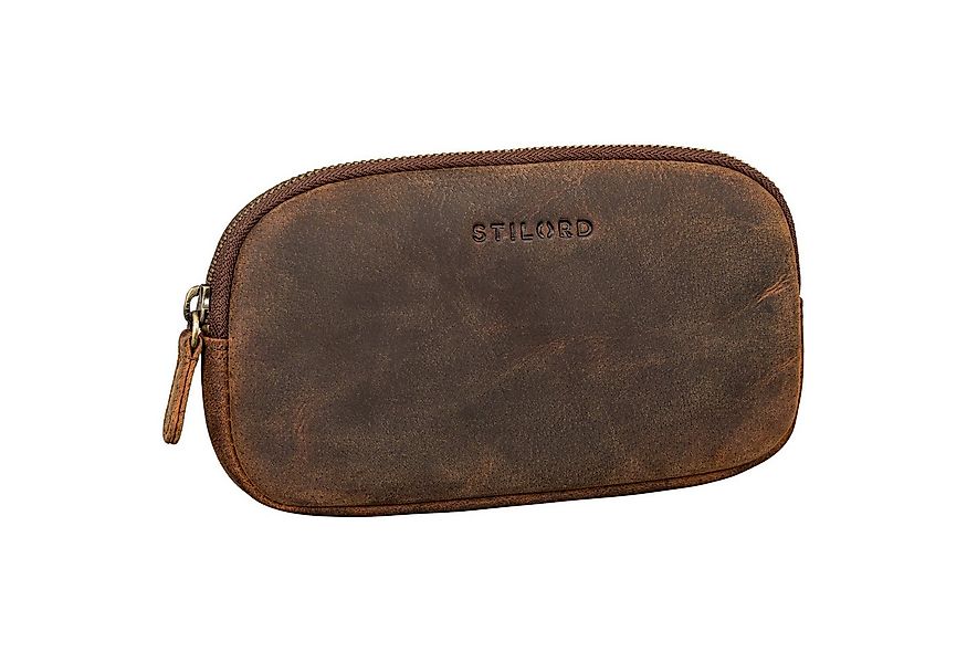 STILORD Etui "Mike" Vintage Leder Etui für Stifte Kabel oder Schlüssel Echt günstig online kaufen