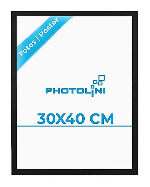 PHOTOLINI Bilderrahmen Poster-Einzelrahmen Modern Schmal, (1 Rahmen) günstig online kaufen