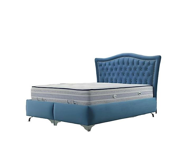 Xlmoebel Bett Neues Designer Luxus-Doppelbett XXL mit Chesterfield-Polsteru günstig online kaufen