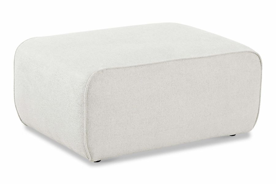 andas Polsterhocker "Noord 92/66 cm", mit Kedernaht, schöne Serienergänzung günstig online kaufen