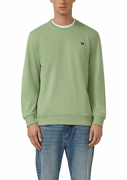 s.Oliver Sweatshirt, mit Logo Stickerei günstig online kaufen
