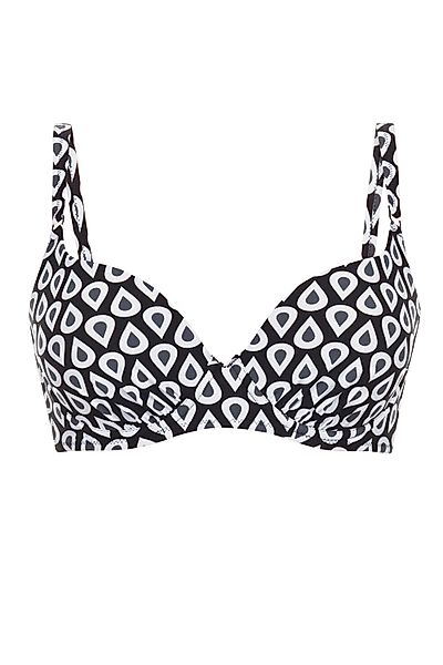 Rosa Faia Bikini-Oberteil Milou Sun Drops 36F schwarz günstig online kaufen