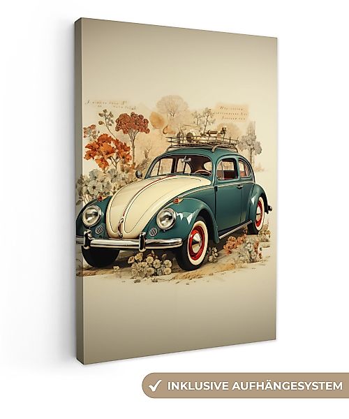 OneMillionCanvasses® Leinwandbild Oldtimer - Auto - günstig online kaufen