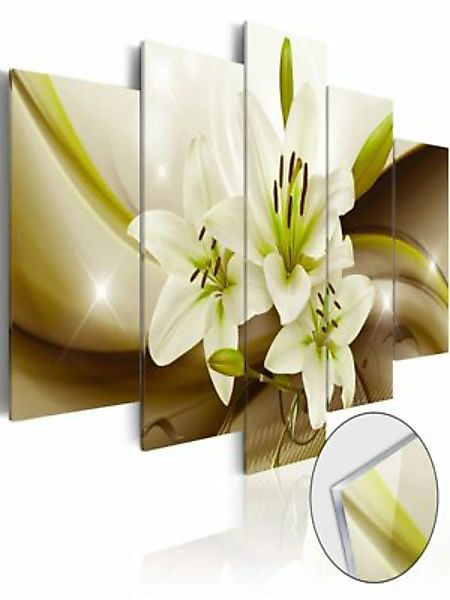 artgeist Acrylglasbild Modern Lily [Glass] mehrfarbig Gr. 200 x 100 günstig online kaufen