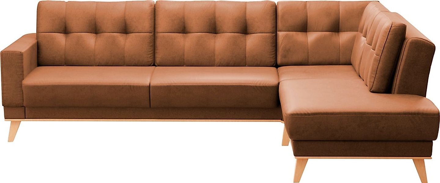 sit&more Ecksofa »Lavida L-Form« wahlweise mit Kippfunktion und Bettkasten günstig online kaufen