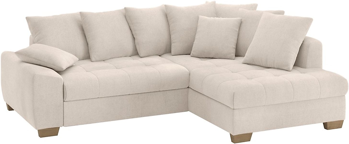 Mr. Couch Ecksofa "Nikita II, L-Form", Wahlweise mit Bettfunktion, Bettkast günstig online kaufen