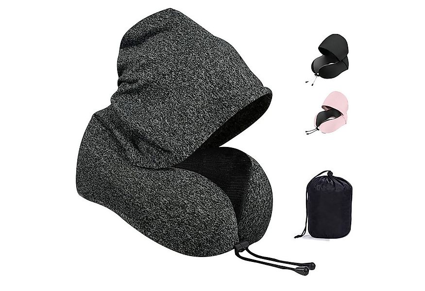 SURFOU Reisekissen Nackenkissen Flugzeug U-Form Nackenhörnchen Memory Foam günstig online kaufen