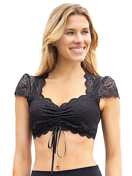 Nina Von C. Dirndlbluse Dirndlbluse kurzarm günstig online kaufen