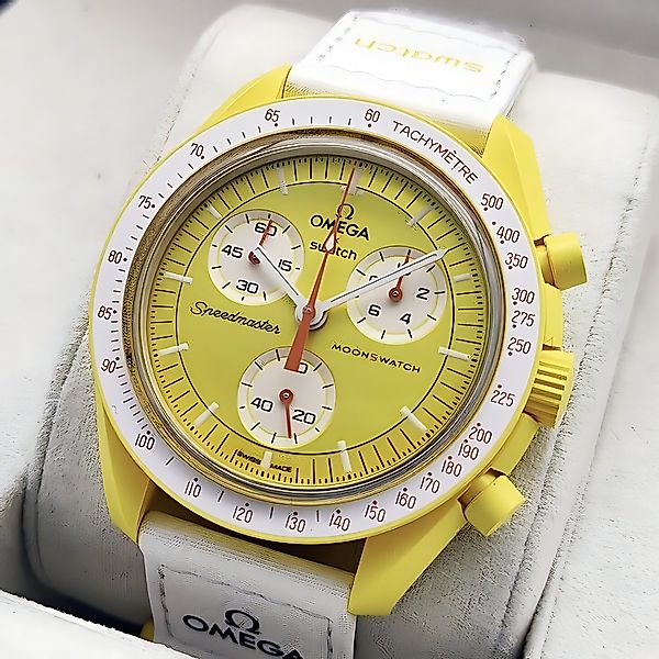 Swatch Chronograph Swatch Omega Bioceramic Moonswatch günstig online kaufen