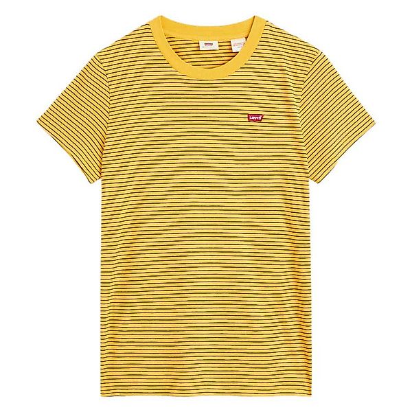 Levi´s ® Perfect Kurzarm T-shirt XL Bumble Bee Stripe Old Gold günstig online kaufen