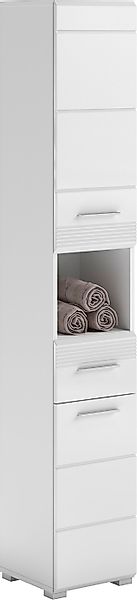 INOSIGN Hochschrank "Malmö, Breite 30 cm, 2 Türen, 1 Schubkasten, 1 offenes günstig online kaufen