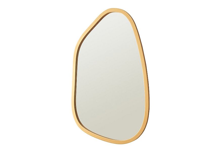 en.casa Wandspiegel, »Filiano« Spiegel Gold 80x58 cm asymmetrisch günstig online kaufen