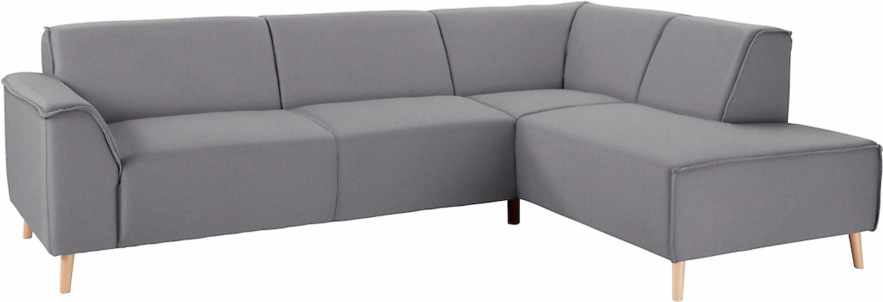 Home affaire Ecksofa "Janek Scandic Design, elegant und zeitlos, L-Form" mi günstig online kaufen