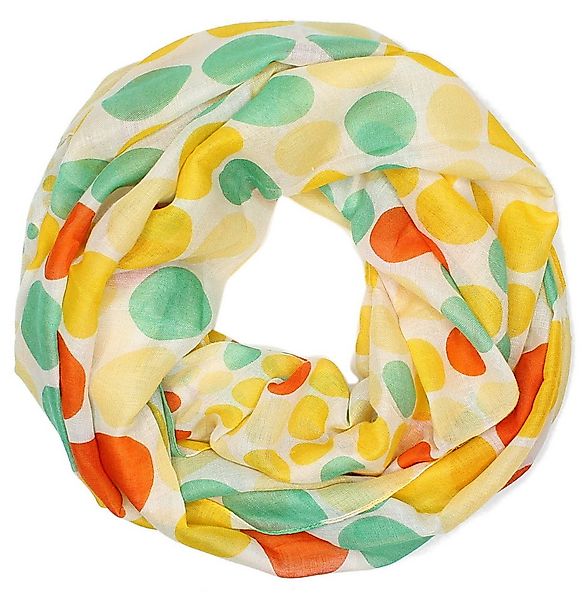 dy_mode Loop Bunter Loopschal Gepunktet für Damen Schlauchschal in Polka Do günstig online kaufen