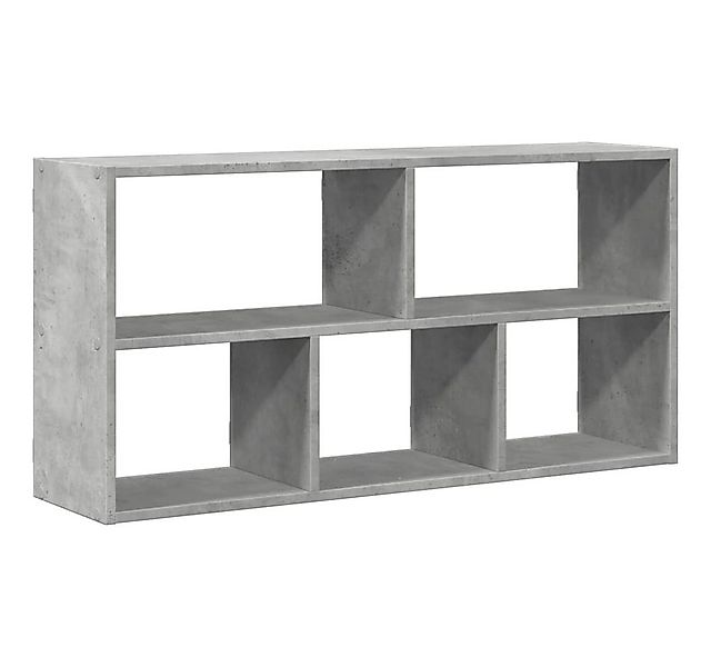 vidaXL Regal Wandregal Betongrau 100x25x50 cm Holzwerkstoff, 1-tlg. günstig online kaufen