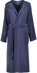 Cawö Home Damen Bademantel Kapuze 827 - Farbe: blau - 17 - L günstig online kaufen