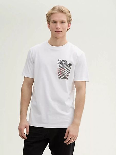 TOM TAILOR Denim T-Shirt T-Shirt mit Foto-Print günstig online kaufen