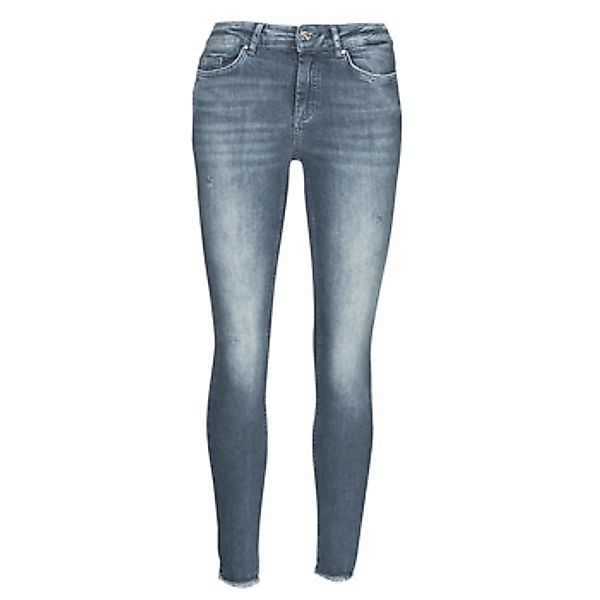 ONLY Ankle-Jeans "ONLBLUSH MID SK ANK RW REA422 NOOS", mit Fransensaum günstig online kaufen