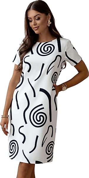 EloModa Midikleid Damen Mittellanges Etui Kleid günstig online kaufen