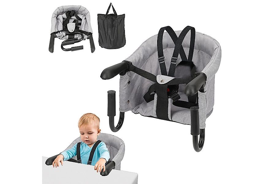 Clanmacy Tischsitz Tischsitz Baby Faltbar mit Rutschfestem Clip Tragbar Bab günstig online kaufen