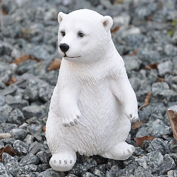 dazikemo Gartenfigur Dekofigur Gartenfigur Eisbär 11 günstig online kaufen