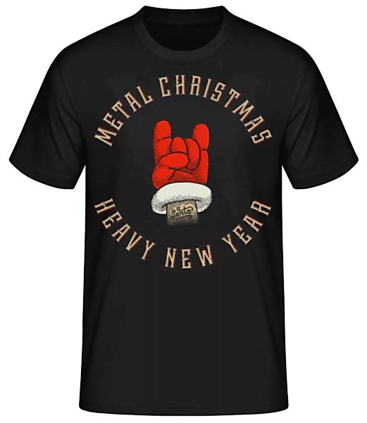 Metal Christmas · Männer Basic T-Shirt günstig online kaufen