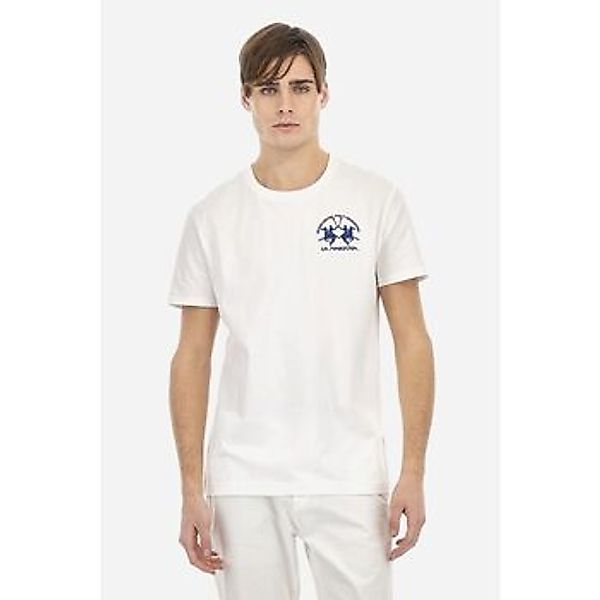 La Martina  T-Shirts & Poloshirts MR0009 JS206-0001 OPTIC WHITE günstig online kaufen