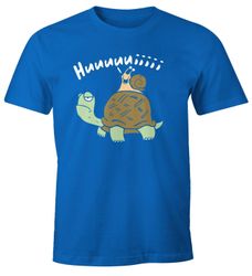MoonWorks Print-Shirt Herren T-Shirt Schildkröte Schnecke günstig online kaufen