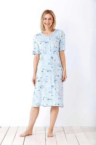 Hajo Nachthemd Damen Nachthemd, Premium Cotton/Modal günstig online kaufen