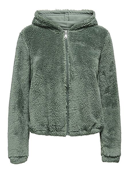 ONLY Kapuzenfleecejacke FLUF Hood FZ LS SWT günstig online kaufen