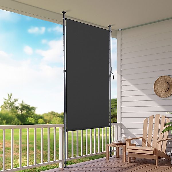 TLGREEN Senkrechtmarkise Klemmmarkise 120/150/200x270cm, (Höhenverstellbar, günstig online kaufen