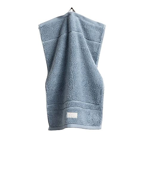 GANT Gästetuch, Organic Premium Towel - 30x50 cm, Frottee Hellblau günstig online kaufen
