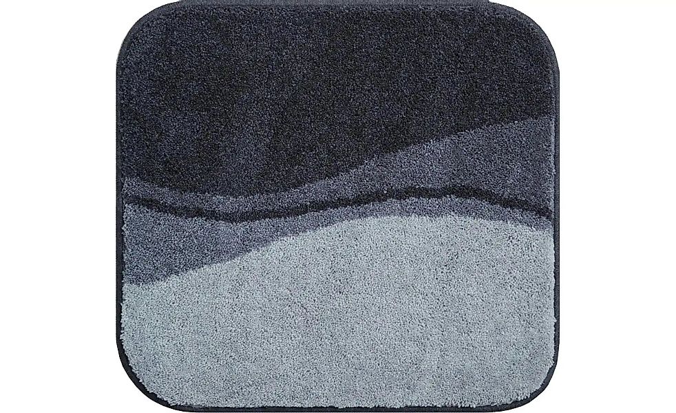 Grund Badematte   ¦ schwarz ¦ Synthetik ¦ Maße (cm): B: 55 H: 2 Badtextilie günstig online kaufen