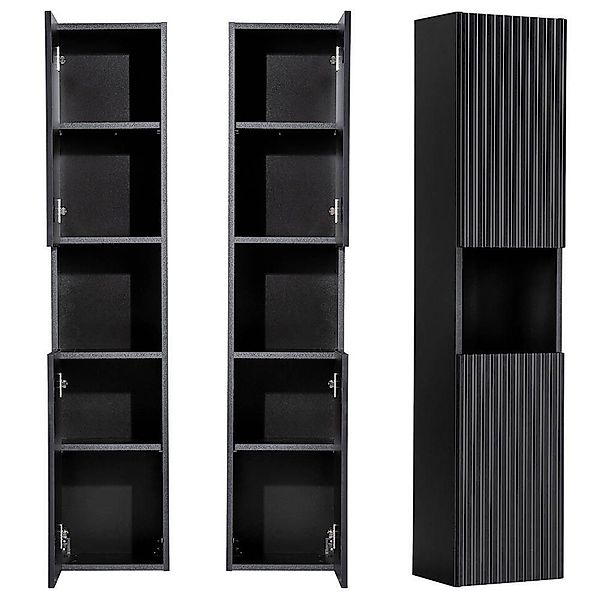 en.casa Hochschrank »Skelbolu« mit 2 Türen günstig online kaufen