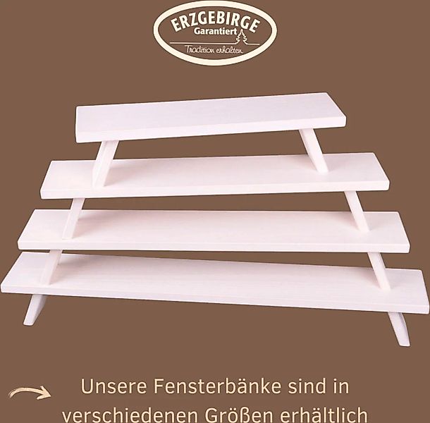 Weigla Schwibbogen-Fensterbank "Weihnachtsdeko, Made in Germany" 1 Stk. aus günstig online kaufen