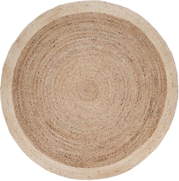 Paco Home Teppich "Viborg 594" rund 6 mm Höhe Jute, Modern, Boho, Ethno, Ha günstig online kaufen